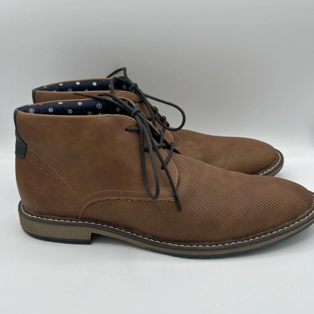 Madden Sestin Men's Shoes Size 9.5 Oxford Ankle‎ Chukka Boots